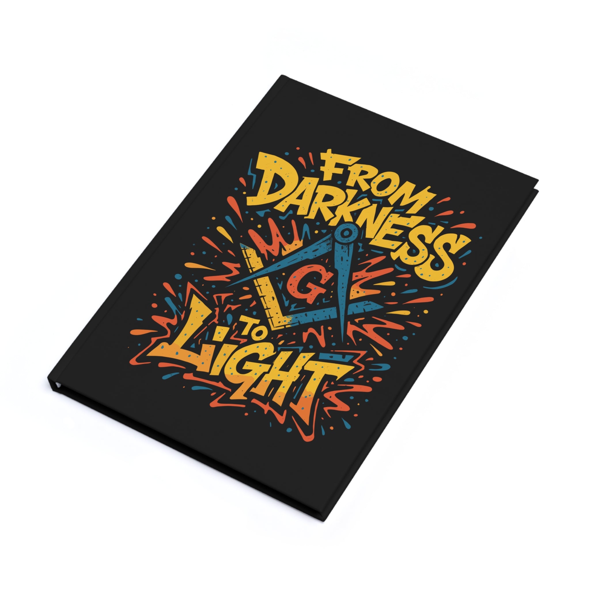 Hardcover Journal: From Darkness to Light, Inspirational Notebook for Journaling, Gift for Creatives, Motivational Diary, [...]