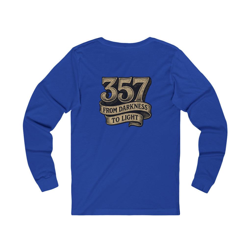 Masonic Long Sleeve Tee - Unisex T-Shirt for Freemasons, Gifts for Masonic Lodge Members, Brotherhood Apparel, Special Occasions, Unique Tee
