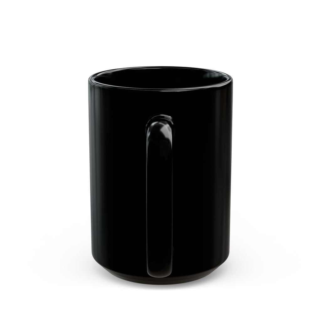 Masonic Black Mug | Perfect for Coffee Lovers, Gift for Masons, Unique Collectible, Ritual Needs, Home Decor