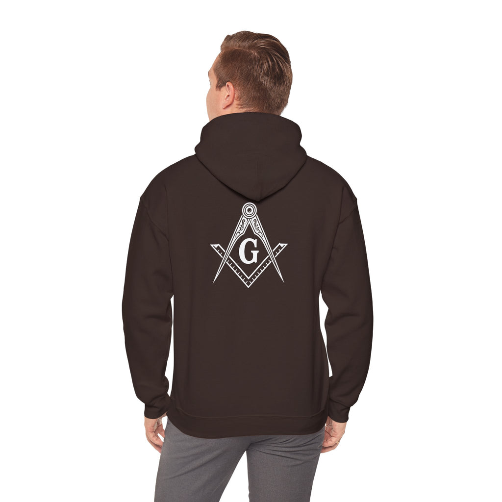 Masonic Hooded Sweatshirt, Unisex Sweatshirt, Heavy Blend Hoodie, Gift for Masons, Brotherhood Apparel, Cozy Everyday Wear