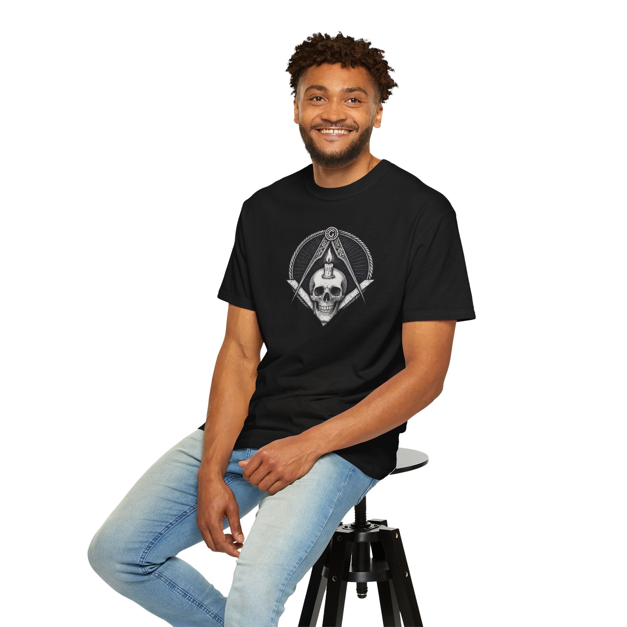 Skull Graphic Unisex T-Shirt | Edgy Streetwear for Music Lovers, Festival Wear, Gift for Him/Her, Cool Casual Style, Unique Design
