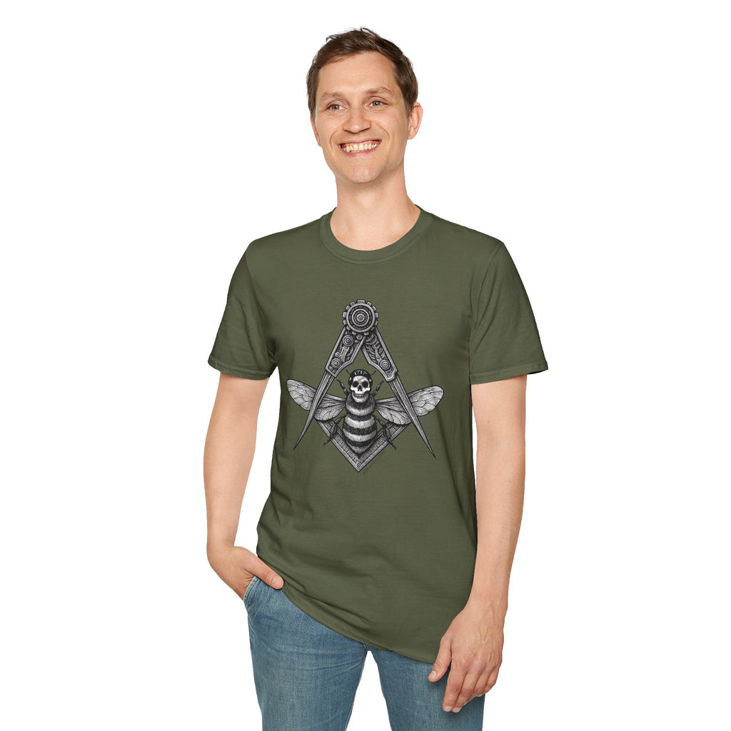 Edgy Artistic Unisex T-Shirt - Perfect for Creative Souls, Unique Art Tee, Casual Wear, Gift for Him/Her, Graphic Design Shirt