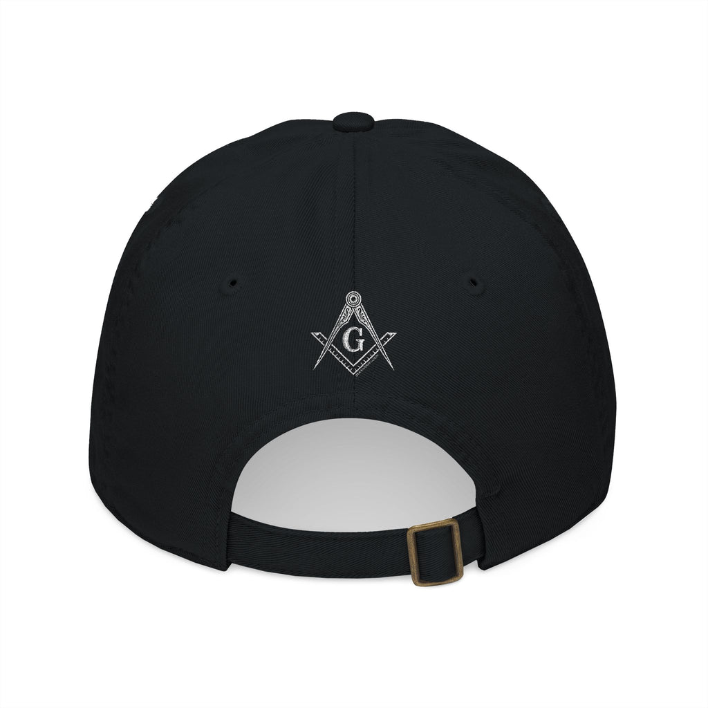 Stylish Organic Embroidered Baseball Cap, Trendy Hat for Everyday Wear, Perfect Gift for Freemasons, Unique Accessory for Casual [...]