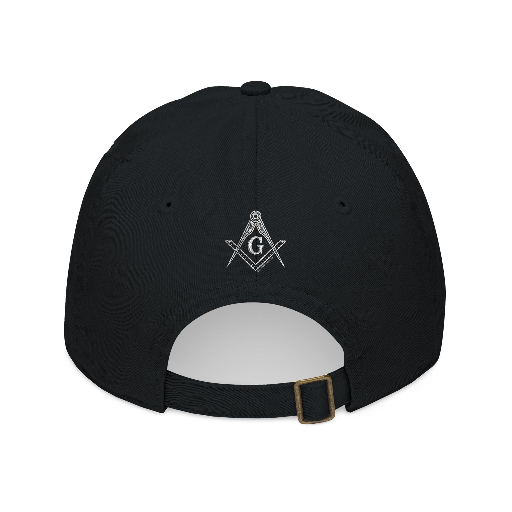 Stylish Organic Embroidered Baseball Cap, Trendy Hat for Everyday Wear, Perfect Gift for Freemasons, Unique Accessory for Casual [...]