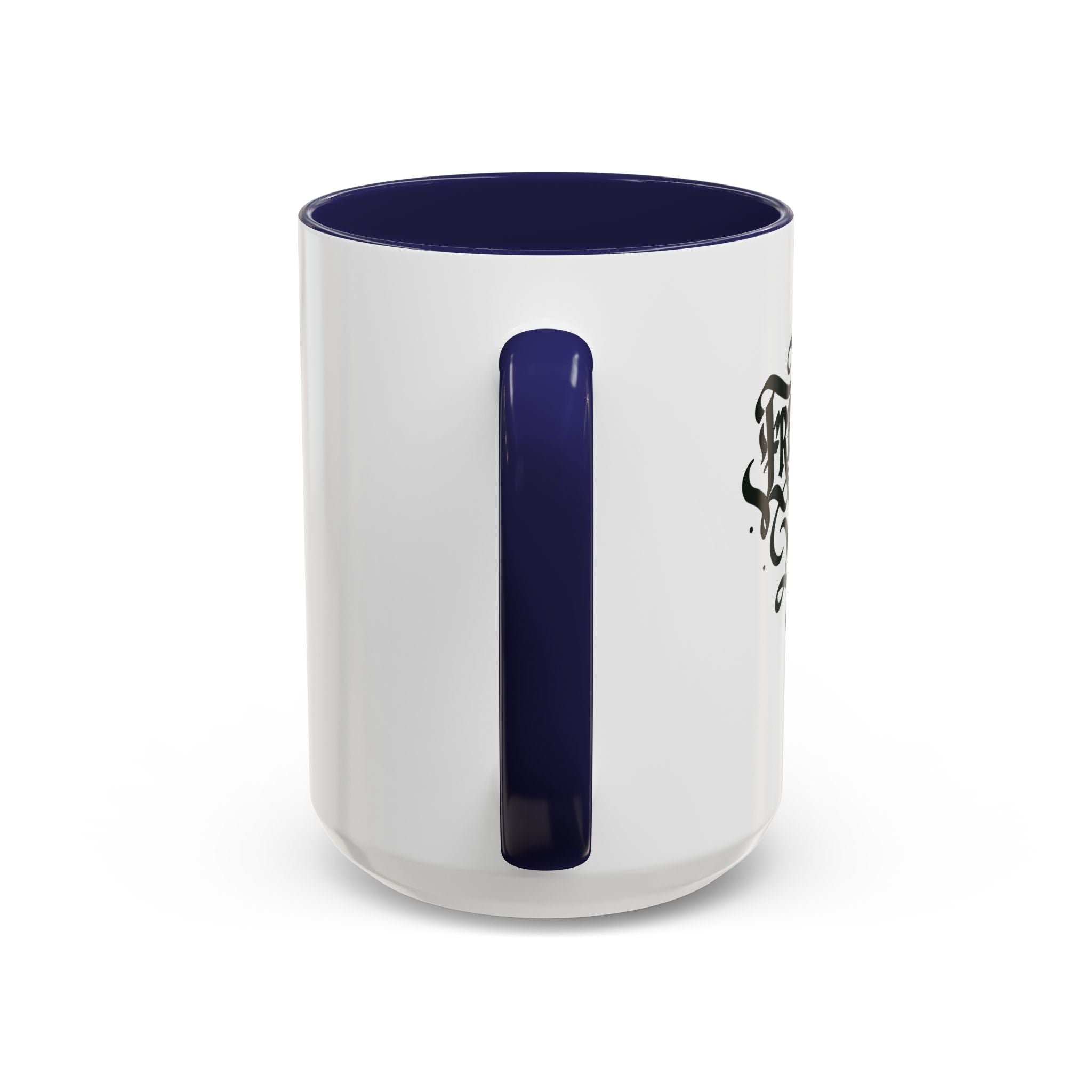 Stylish Accent Coffee Mug, Black and White Design, Perfect for Home Office, Gift for Coffee Lovers, Unique Kitchen Decor, Ideal for Holidays