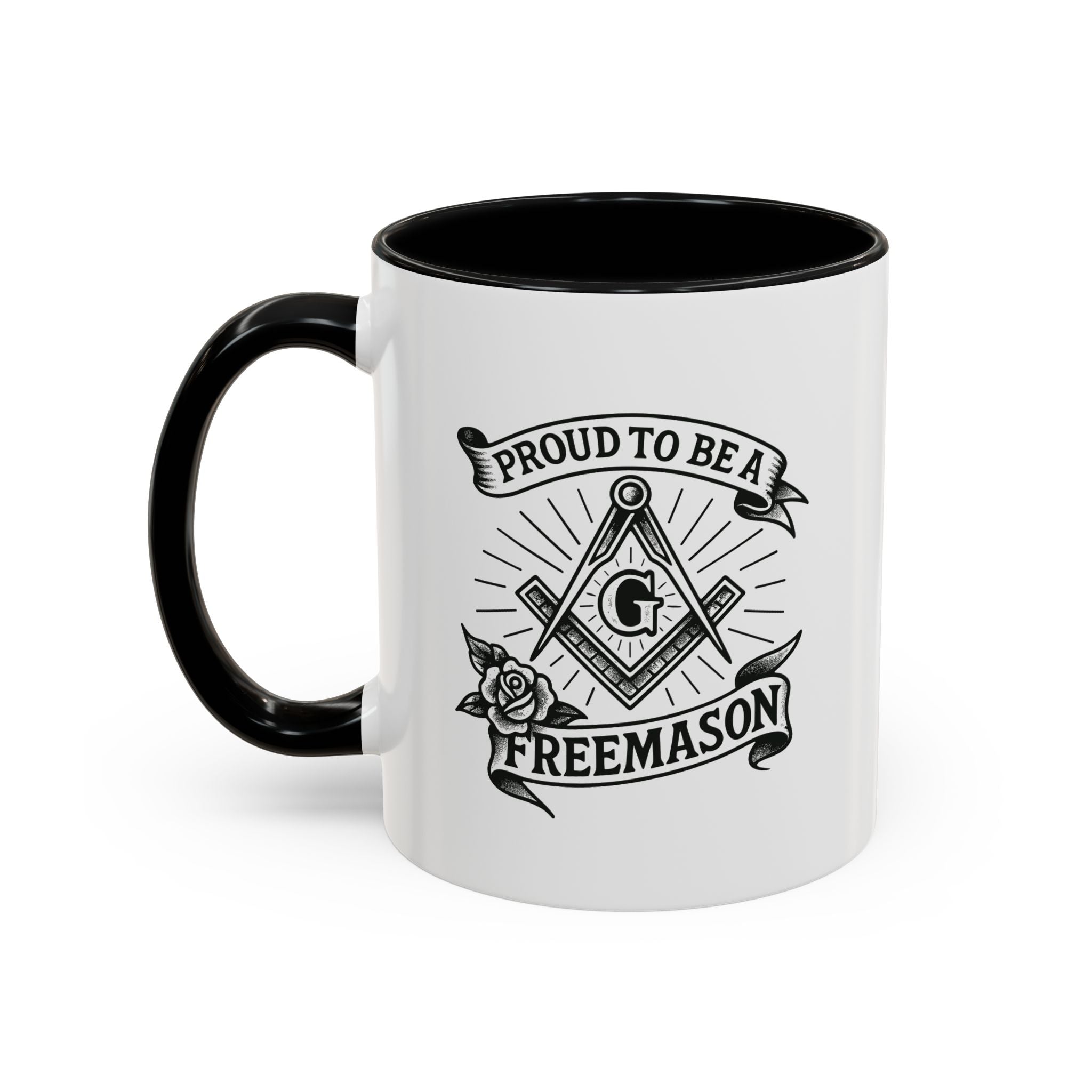 Copy of Stylish Accent Coffee Mug, Black and White Design, Perfect for Home Office, Gift for Coffee Lovers, Unique Kitchen Decor, Ideal for Holidays