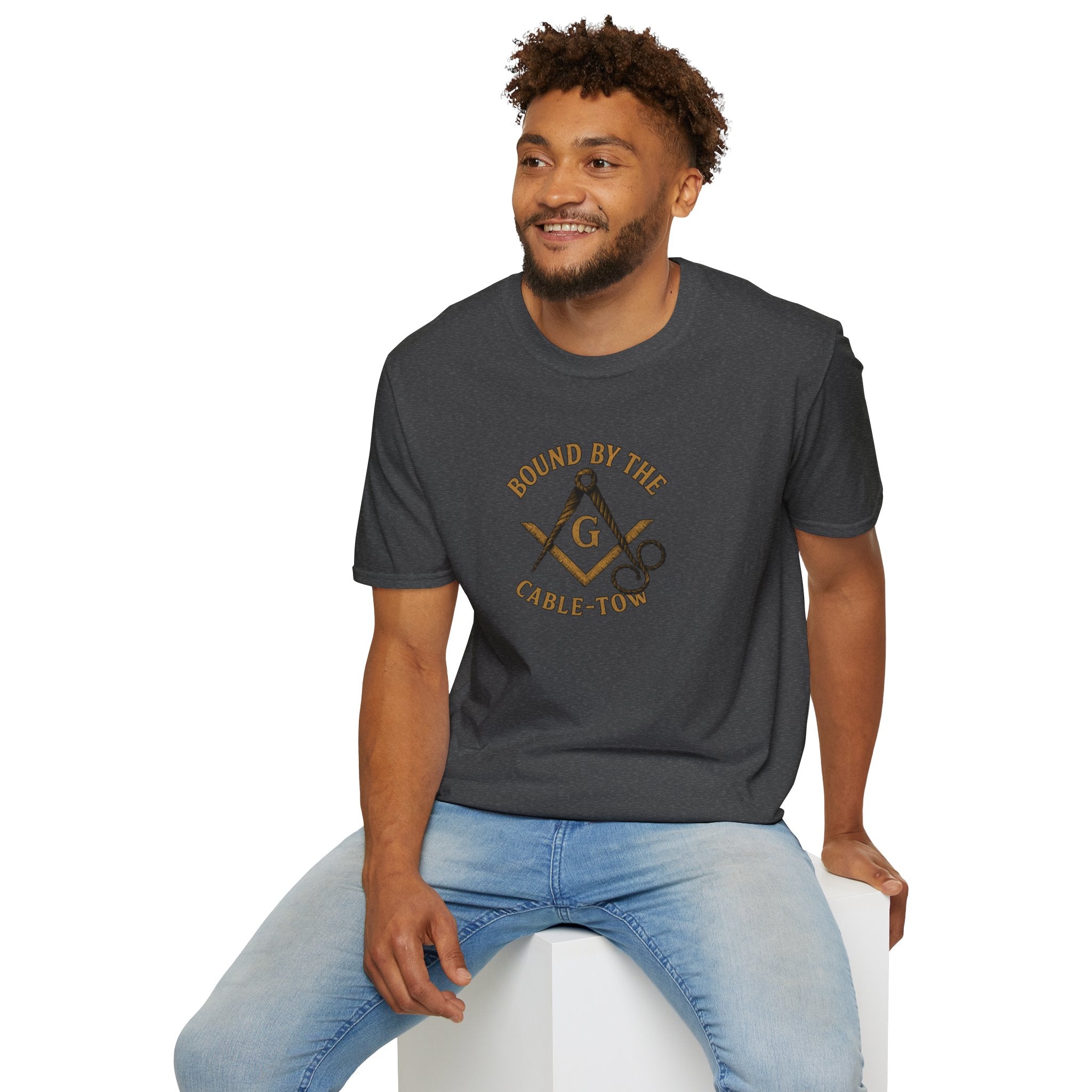 Freemason Inspired T-Shirt - Bound by the Cable-Tow, Unisex Apparel for Masonic Members, Gift for Graduation, Brotherhood Events, [...]