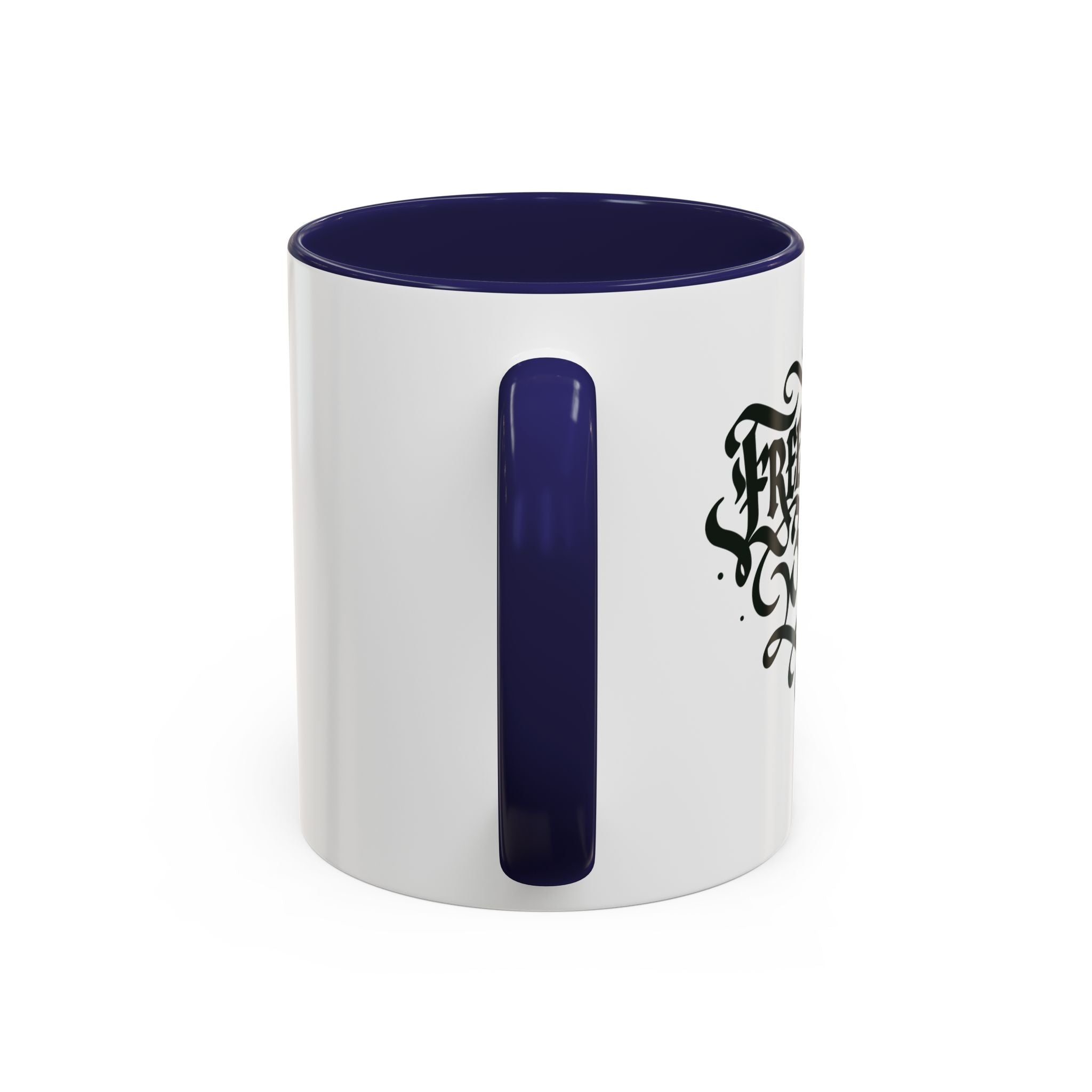 Stylish Accent Coffee Mug, Black and White Design, Perfect for Home Office, Gift for Coffee Lovers, Unique Kitchen Decor, Ideal for Holidays