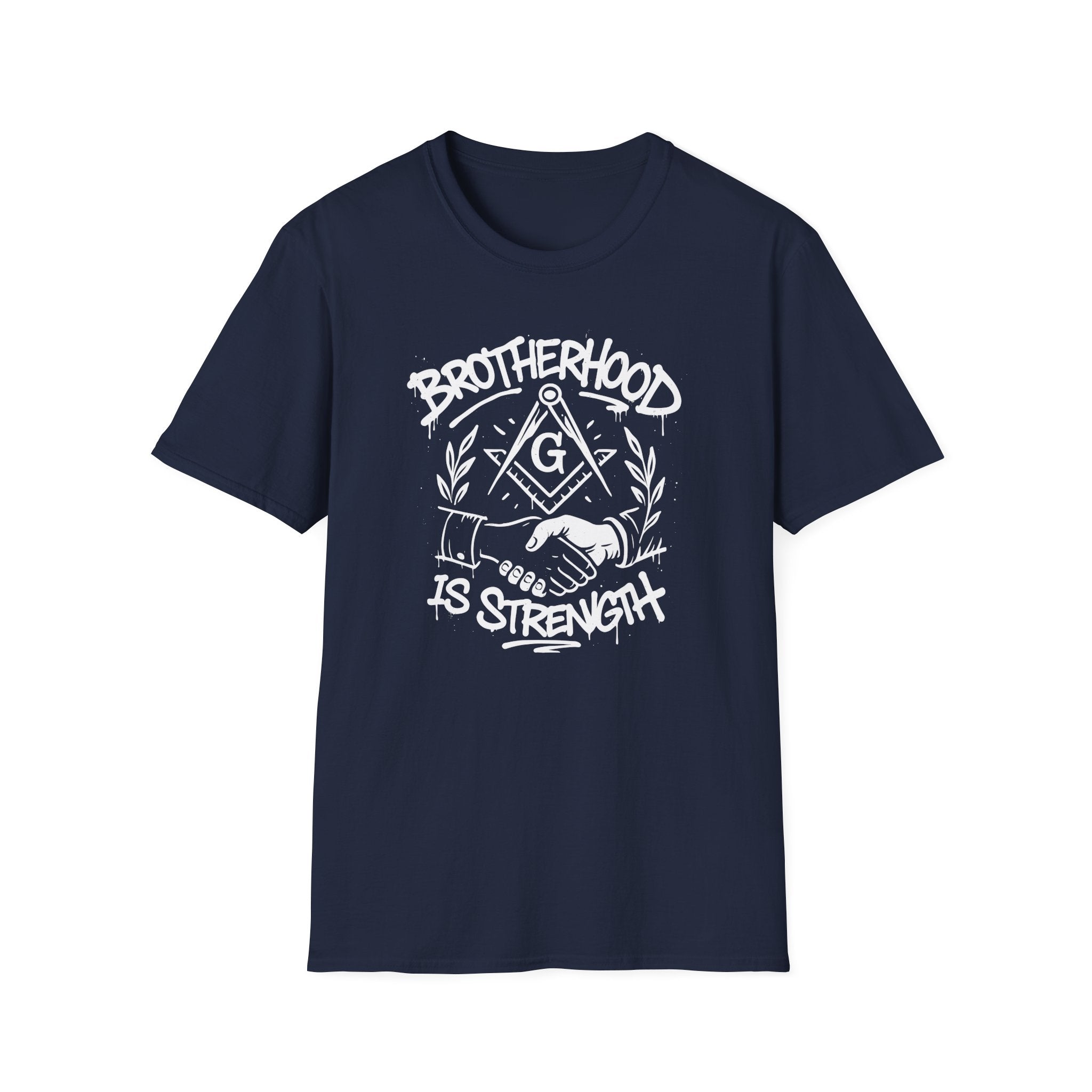 Brotherhood is Strength Unisex T-Shirt, Freemason Apparel, Gift for Masons, Brotherhood Tee, Casual Wear, Unique Graphic Tee