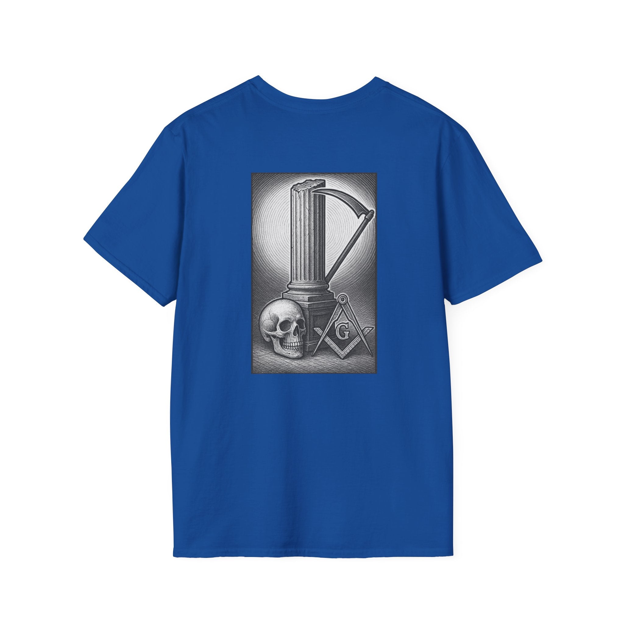 Masonic Symbol T-Shirt, Casual Wear, Gift for Freemasons, Unisex Vintage Tee, Unique Graphic Shirt
