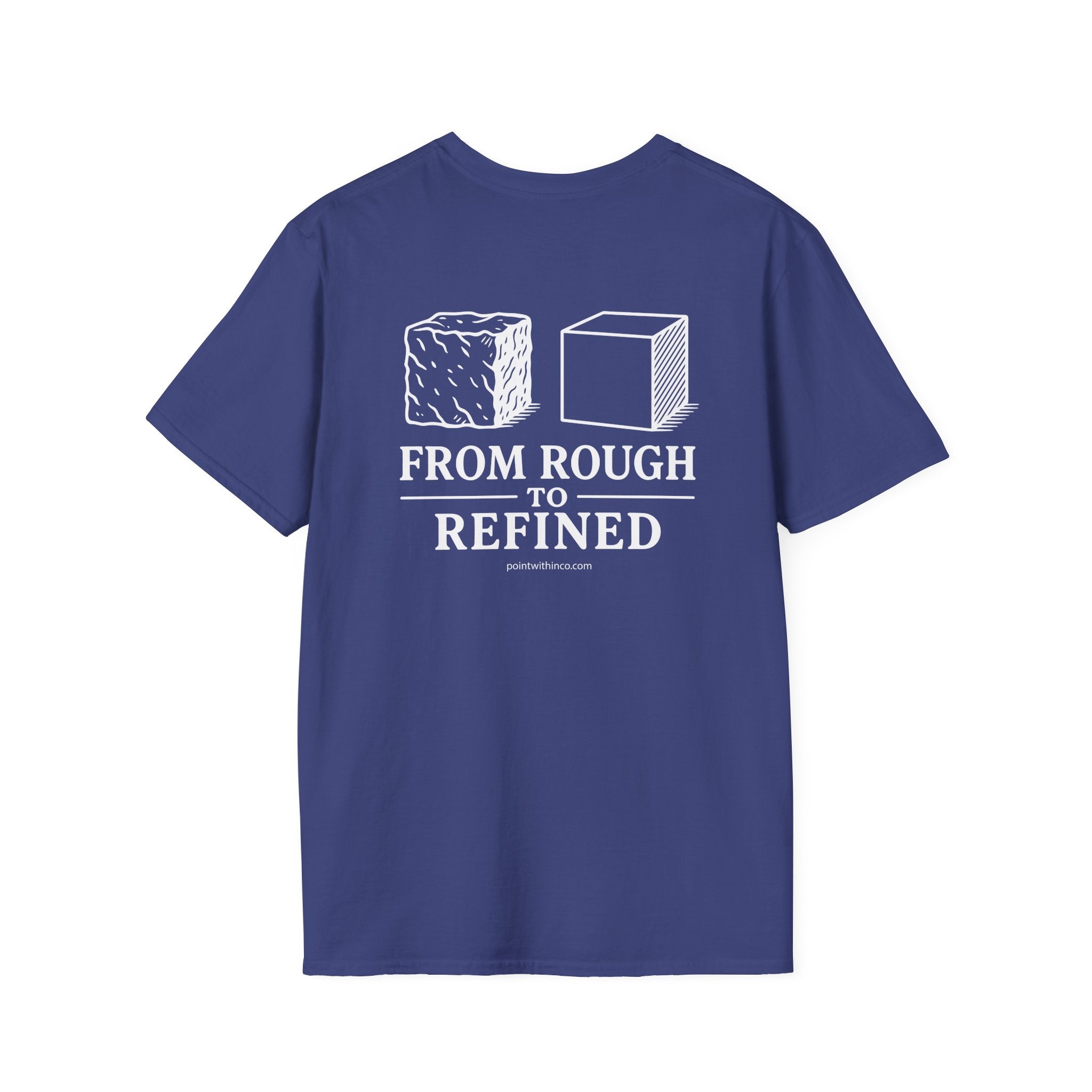 Unisex Softstyle T-Shirt with Inspirational Design, Motivational Quote Tee, Comfortable Everyday Wear, Gift for Friends, Casual Graphic Tee