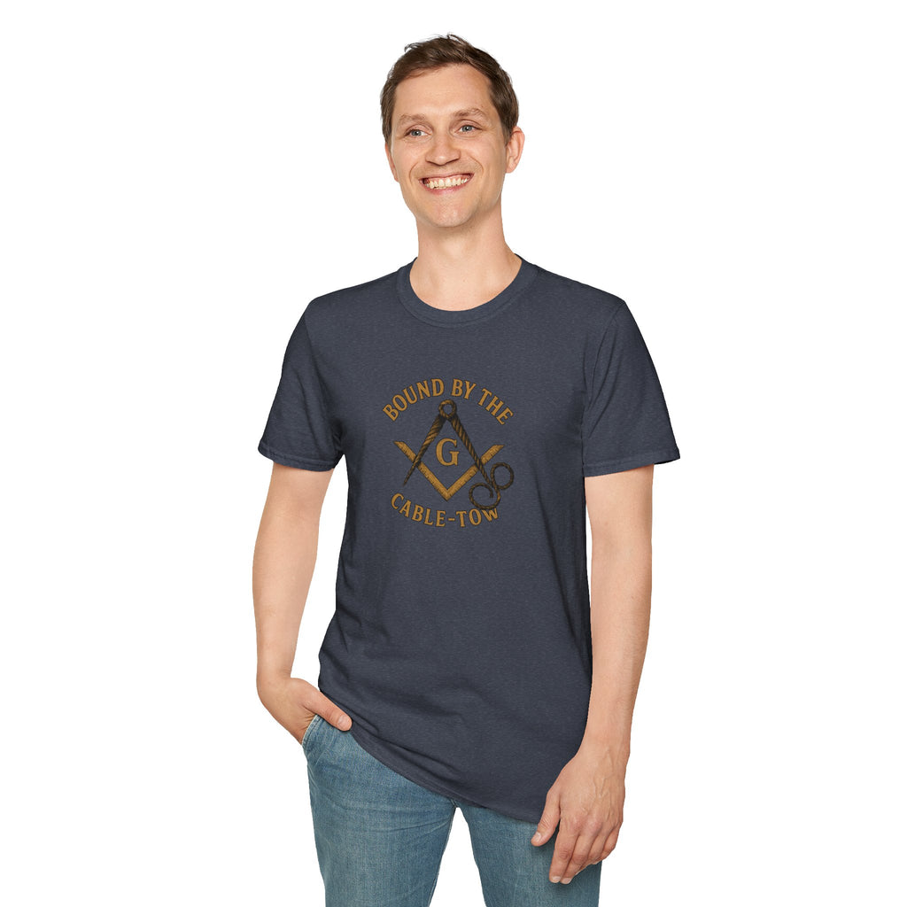 Freemason Inspired T-Shirt - Bound by the Cable-Tow, Unisex Apparel for Masonic Members, Gift for Graduation, Brotherhood Events, [...]