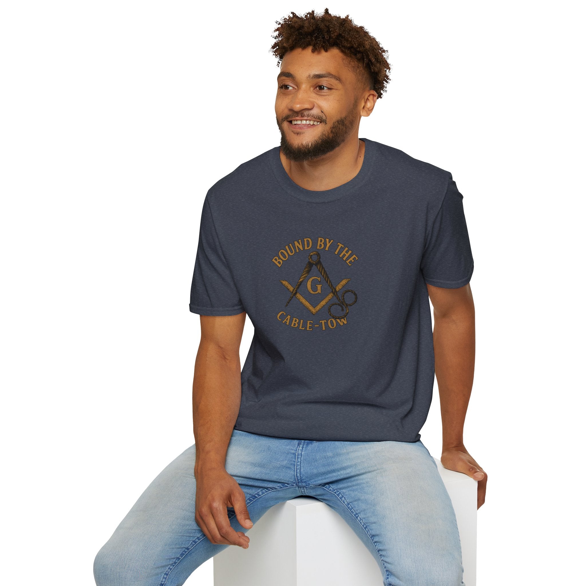 Freemason Inspired T-Shirt - Bound by the Cable-Tow, Unisex Apparel for Masonic Members, Gift for Graduation, Brotherhood Events, [...]