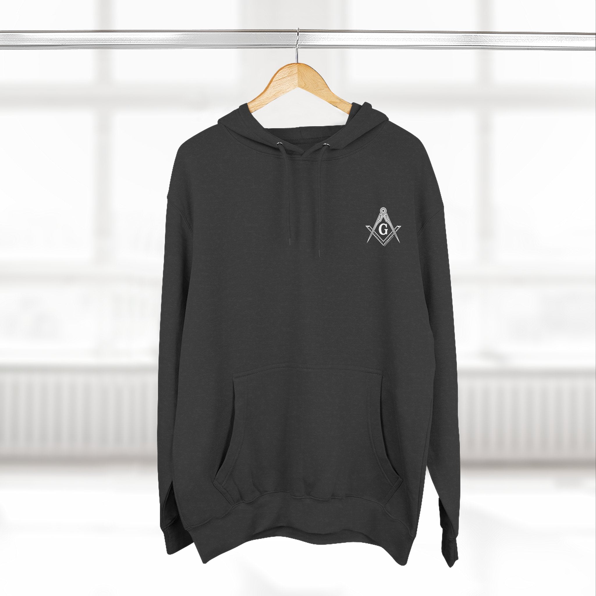 Men's Fleece Hoodie with Skull Design, Cozy Hooded Sweatshirt for Casual Wear, Great for Fall and Winter Gifts, Unique Trendy Apparel