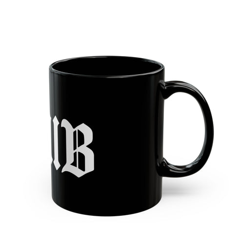 Bold Black Mug with Cool Typography - Perfect Gift for Friends, Coffee Lovers, Unique Decor for Home, Office, or Special Occasions