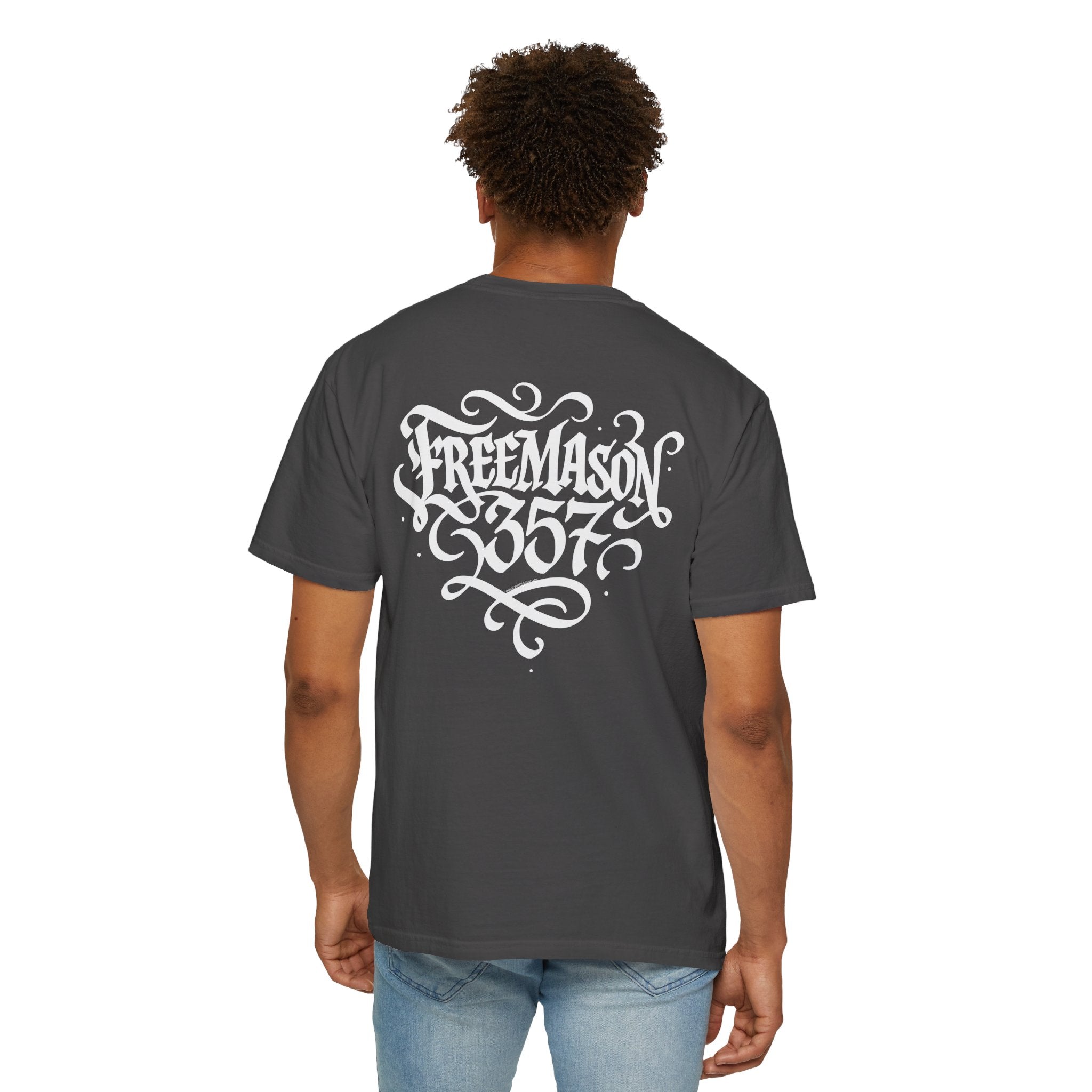 Freemason 357 Garment-Dyed T-Shirt, Unisex Tee, Trendy Graphic Shirt, Unique Masonic Apparel, Gift for Masons