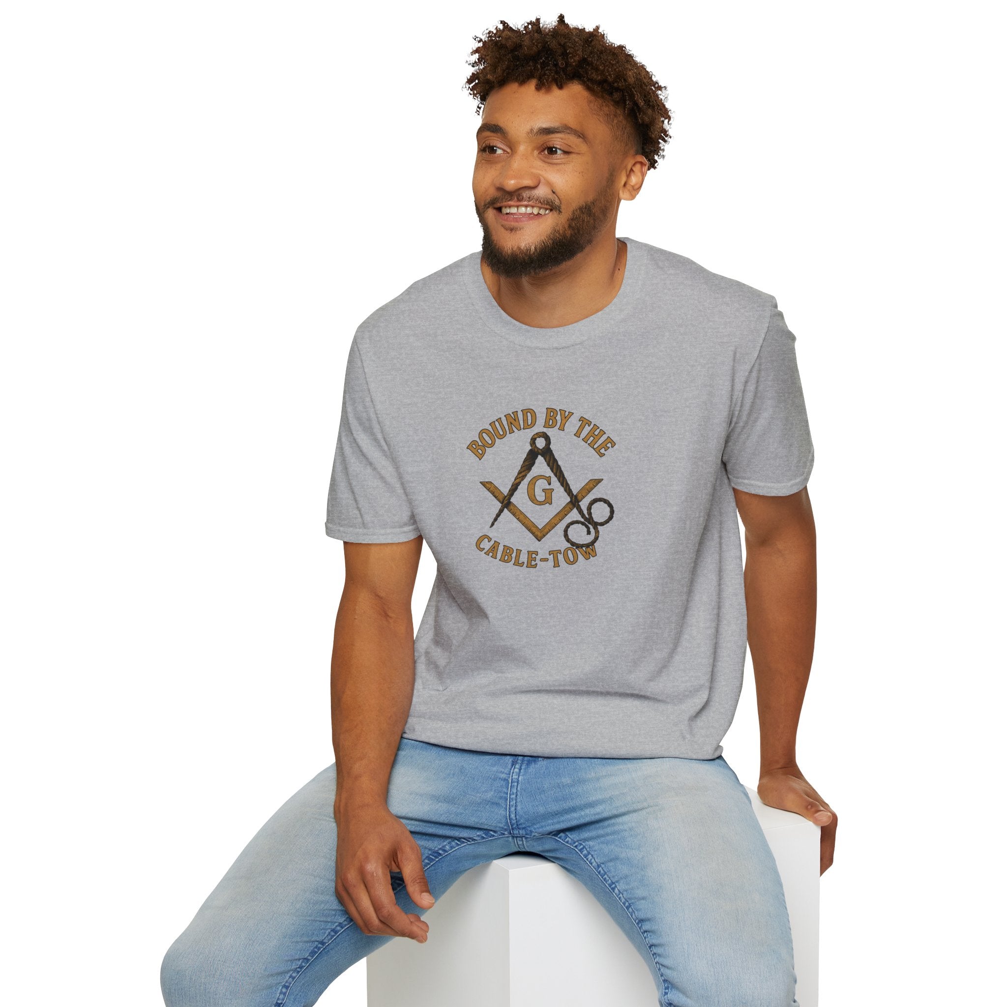 Freemason Inspired T-Shirt - Bound by the Cable-Tow, Unisex Apparel for Masonic Members, Gift for Graduation, Brotherhood Events, [...]