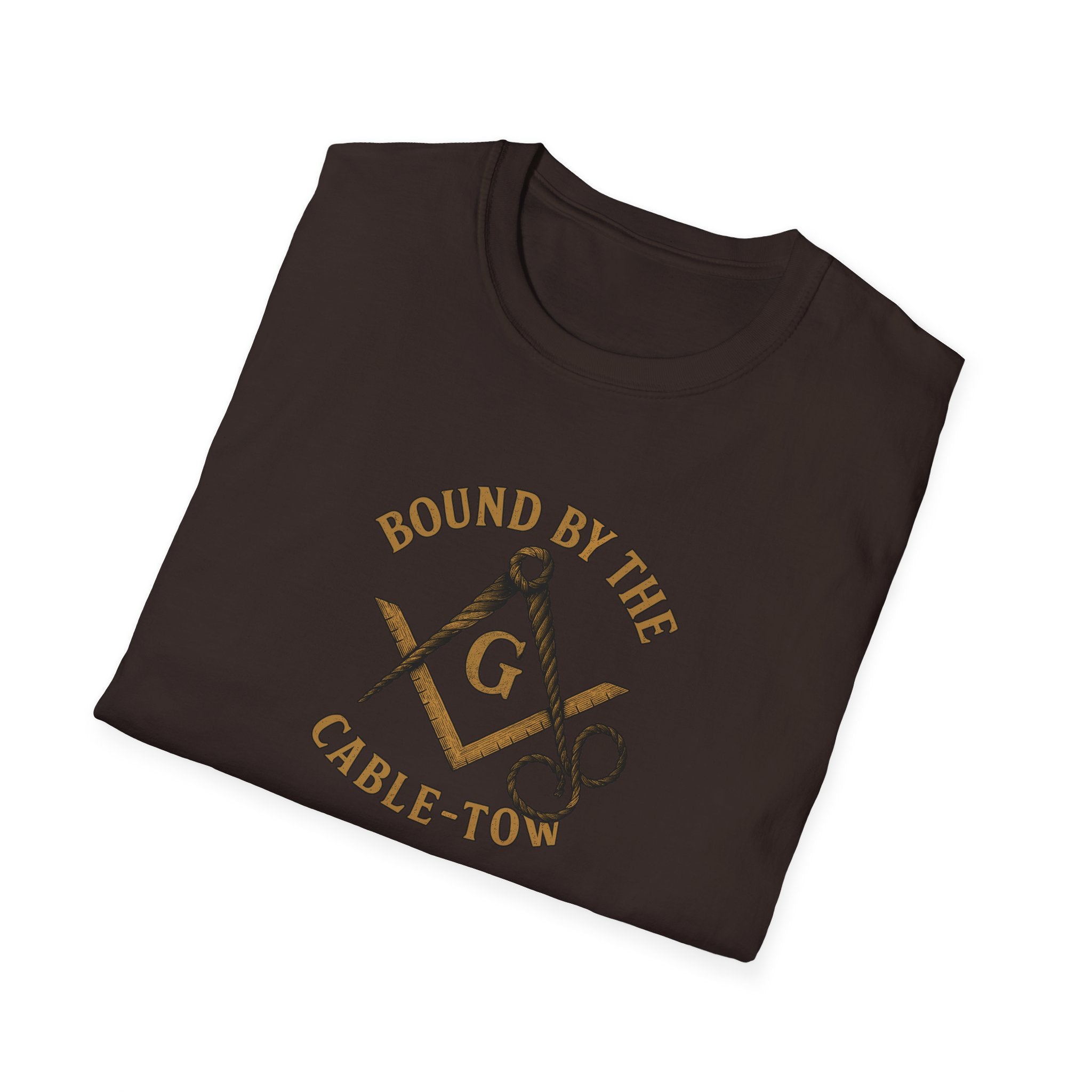 Freemason Inspired T-Shirt - Bound by the Cable-Tow, Unisex Apparel for Masonic Members, Gift for Graduation, Brotherhood Events, [...]