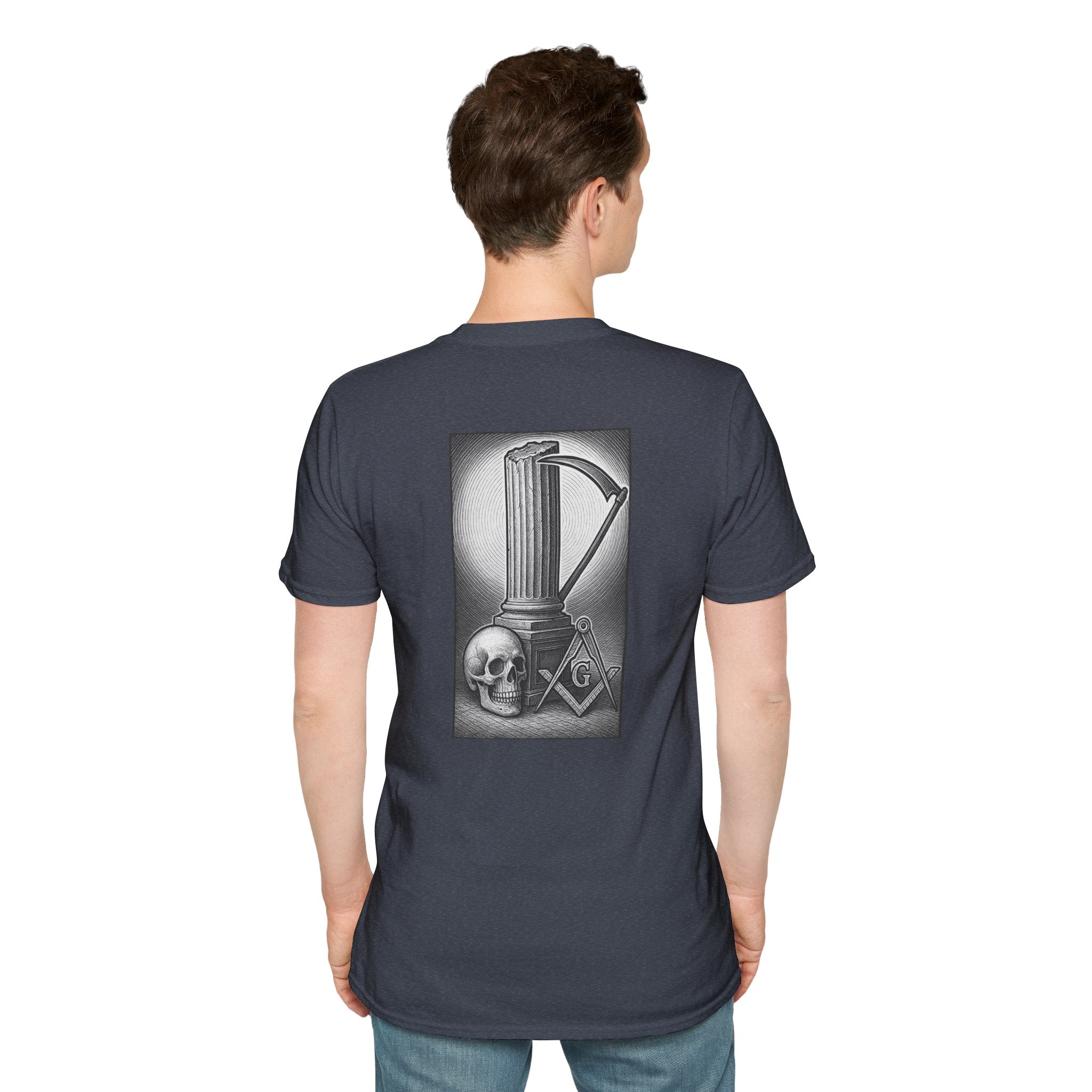 Masonic Symbol T-Shirt, Casual Wear, Gift for Freemasons, Unisex Vintage Tee, Unique Graphic Shirt