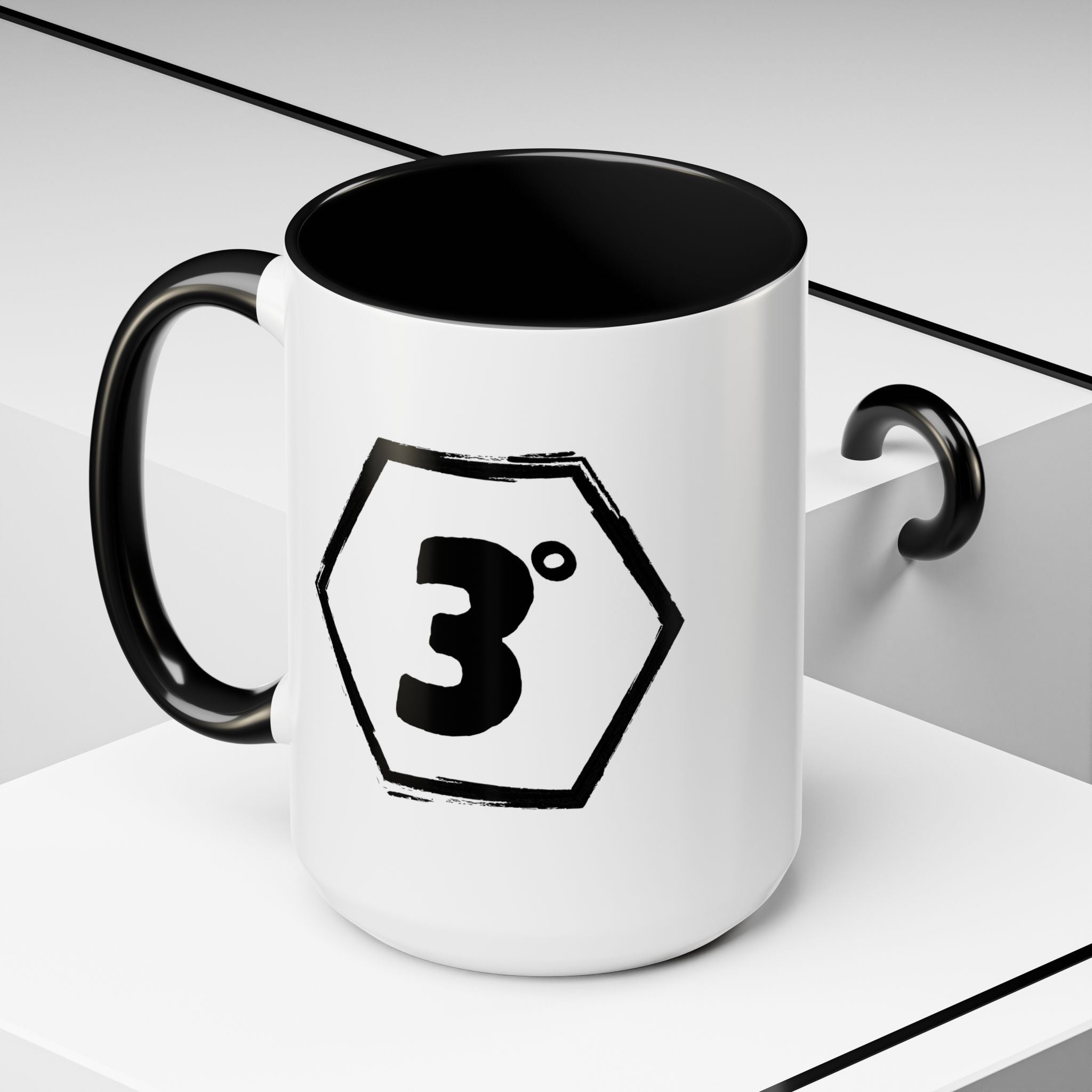 Copy of Stylish Accent Coffee Mug, Black and White Design, Perfect for Home Office, Gift for Coffee Lovers, Unique Kitchen Decor, Ideal for Holidays