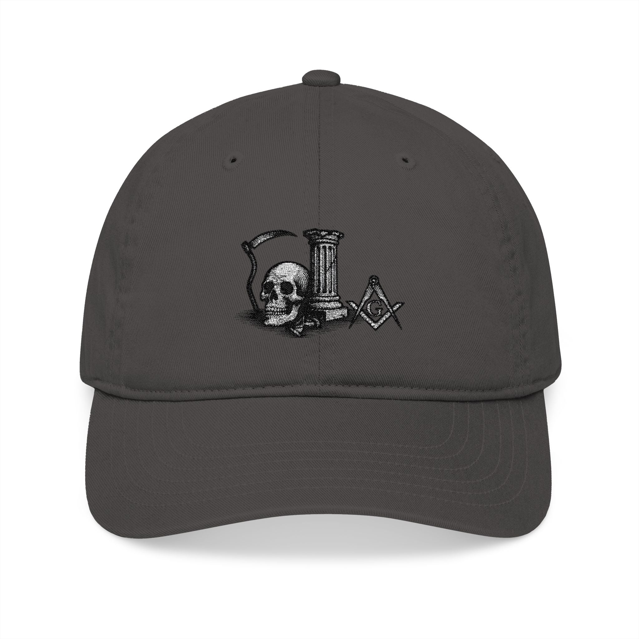 Stylish Organic Embroidered Baseball Cap, Trendy Hat for Everyday Wear, Perfect Gift for Freemasons, Unique Accessory for Casual [...]