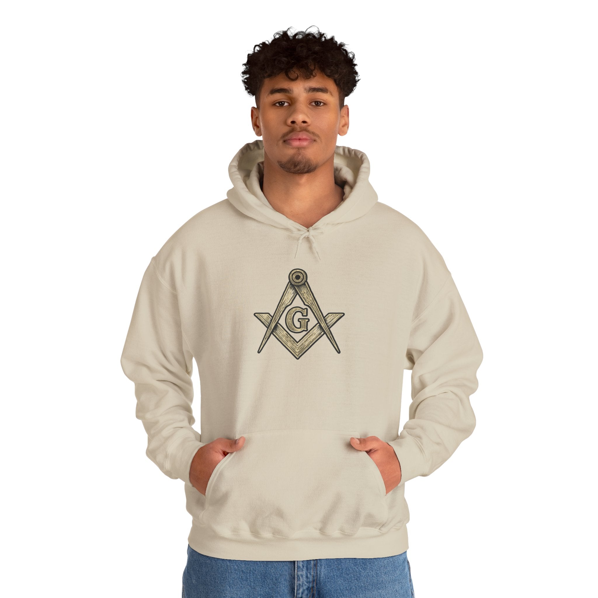 Freemason Inspired Hoodie - Unisex Heavy Blend™ Sweatshirt with Meaningful Design for Casual Wear, Gift for Masons, Lodge Members, [...]