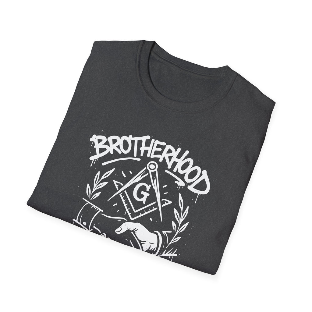 Brotherhood is Strength Unisex T-Shirt, Freemason Apparel, Gift for Masons, Brotherhood Tee, Casual Wear, Unique Graphic Tee