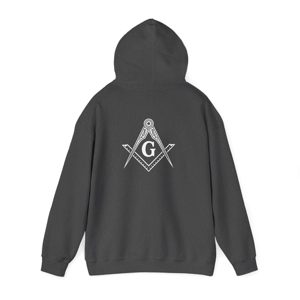 Masonic Hooded Sweatshirt, Unisex Sweatshirt, Heavy Blend Hoodie, Gift for Masons, Brotherhood Apparel, Cozy Everyday Wear
